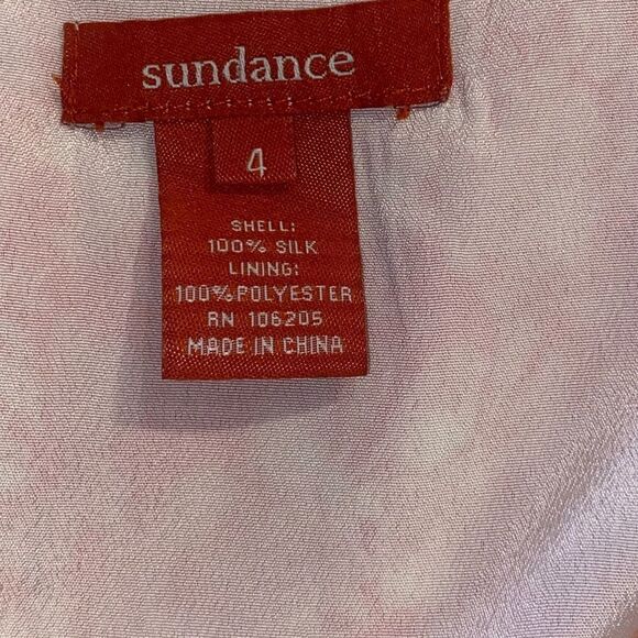 SUNDANCE Avonlea Floral Silk Asymmetrical Dress - Picture 5 of 6